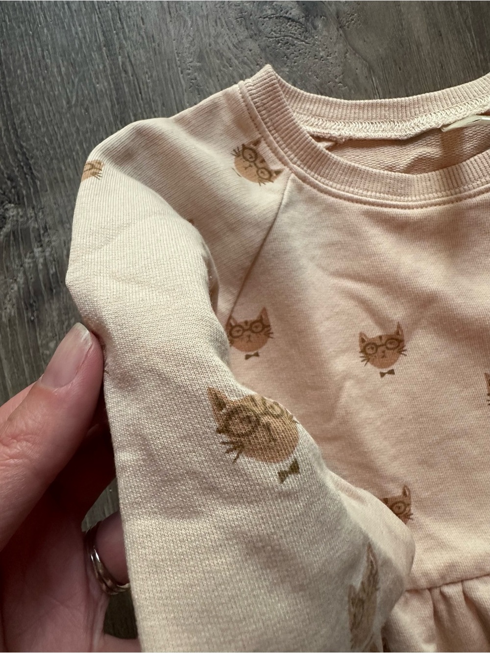 Rylee + Cru Girls 2/3 Cool Cat Long sleeve Dress - Picture 7 of 7